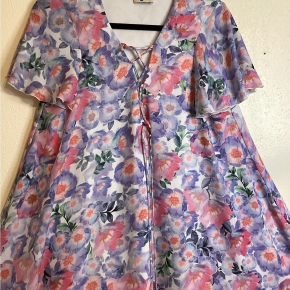 Show Me Your Mumu Lace up Dress Size Small - Picture 2 of 9
